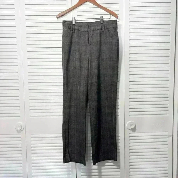 Zac And Rachel Women’s Plaid Dress Pants Brown Size 6 - Picture 1 of 5